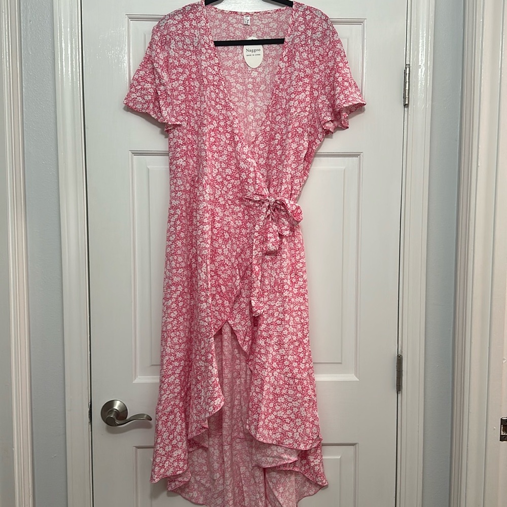 Floral Wrap Dress